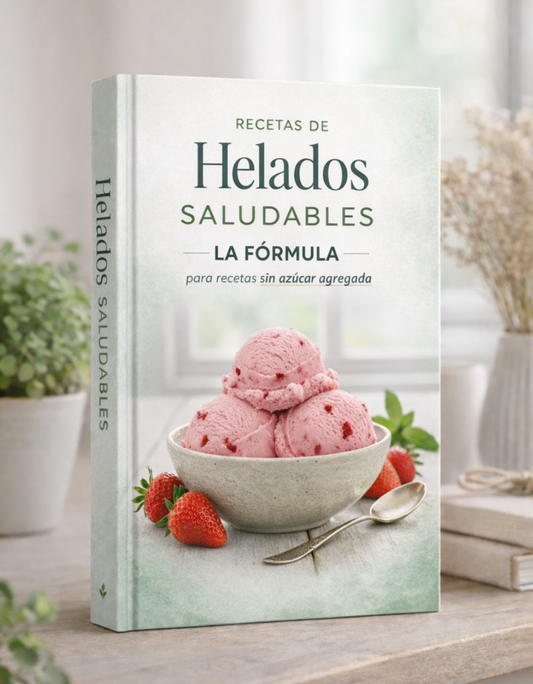 La Fórmula para Helados Sin Azúcar Cremosos  + Recetas Paso a Paso 🍦🍨   + 9 Bonus Gratis 🎁